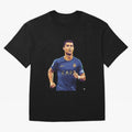 Ronaldo pop art Oversized T-Shirt Embrace FIFA World Cup 2026 Group Stage Spirit, Highlighting France, Cristiano Ronaldo, Worldwide Fan Energy, Dramatic Goals, Stadium Lights and Championship Celebrations; Perfect for Supporters Who Want Bold