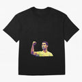 Ronaldo pop art Oversized T-Shirt Celebrate the Next Chapter of FIFA World Cup 2026 Group Stage Spirit, with Germany, Messi, Neymar and Mbappe, Champion Mindset, Group Stage Buzz, Knockout Tension and Passionate Fan Culture; Made for Collectors Who
