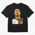 Ronaldo Oversized T-Shirt Stand with FIFA World Cup 2026 with Messi, CR7 and Mbappe, England, France and Netherlands Energy, Classic Soccer Heritage, Championship Pressure, Fan Loyalty and International Pride; Perfect for Supporters Who Want Bold