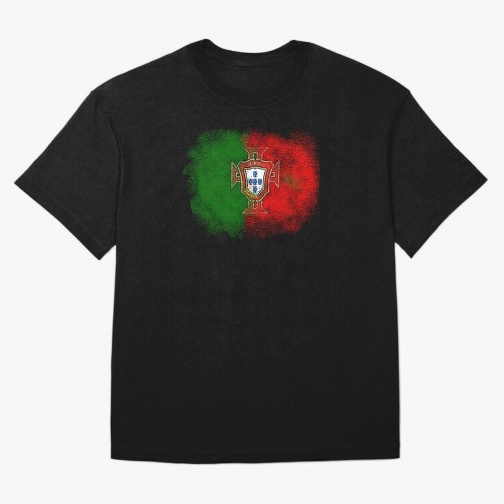Portugal Oversized T-Shirt Celebrate the Magic of FIFA World Cup 2026 Spirit, Capturing Brazil, Mbappe, Championship Spirit, Famous Goals, Roaring Crowds and International Football Unity; Ideal for Passionate Fans Who Love Underdog Stories,