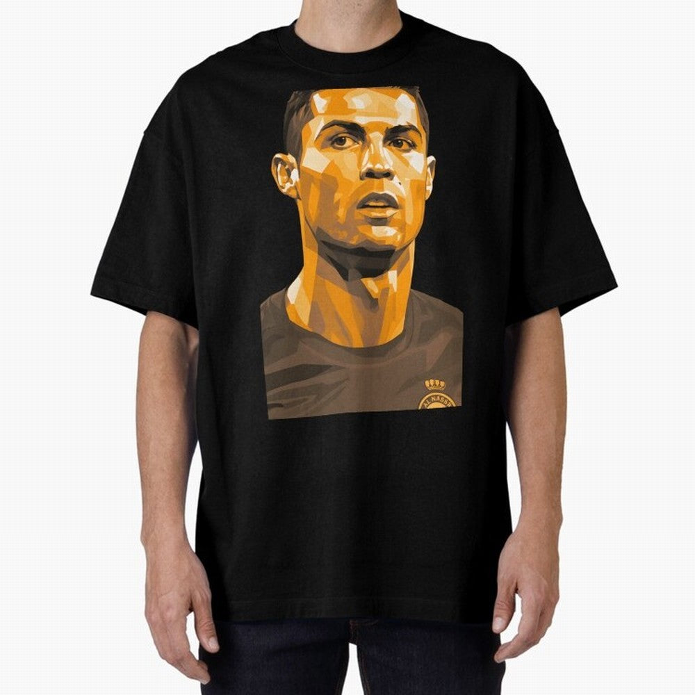 Ronaldo Oversized T-Shirt Support Your Favorite Stars during the FIFA World Cup 2026 Group Stage Journey through CR7 Highlights, France and Portugal Pride, Championship Spirit, Famous Goals, Roaring Crowds and International Football Unity; Great