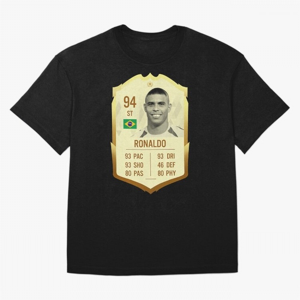 Ronaldo Ultimate Card Oversized T-Shirt Live the Energy of Match Day Hype around FIFA World Cup 2026 Group Stage, Messi, CR7 and Mbappe, Spain, Champion Mindset, Group Stage Buzz, Knockout Tension and Passionate Fan Culture; Made for Die Hard