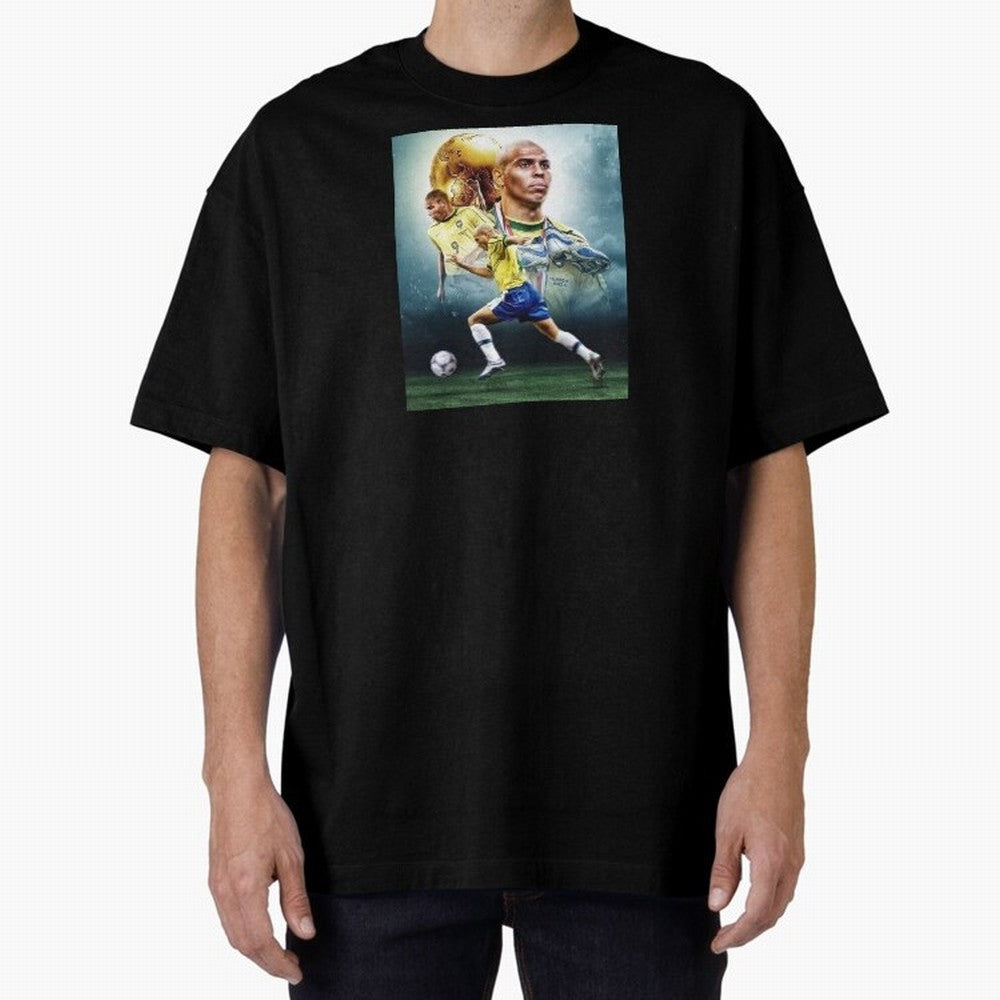 wallpaper Ronaldo Nazario Oversized T-Shirt Bring Retro Soccer Energy to the FIFA World Cup 2026 USA Canada Mexico Journey through Messi, CR7 and Mbappe Highlights, Portugal, Spain and Germany Pride, Stadium Memories, Football Loyalty,