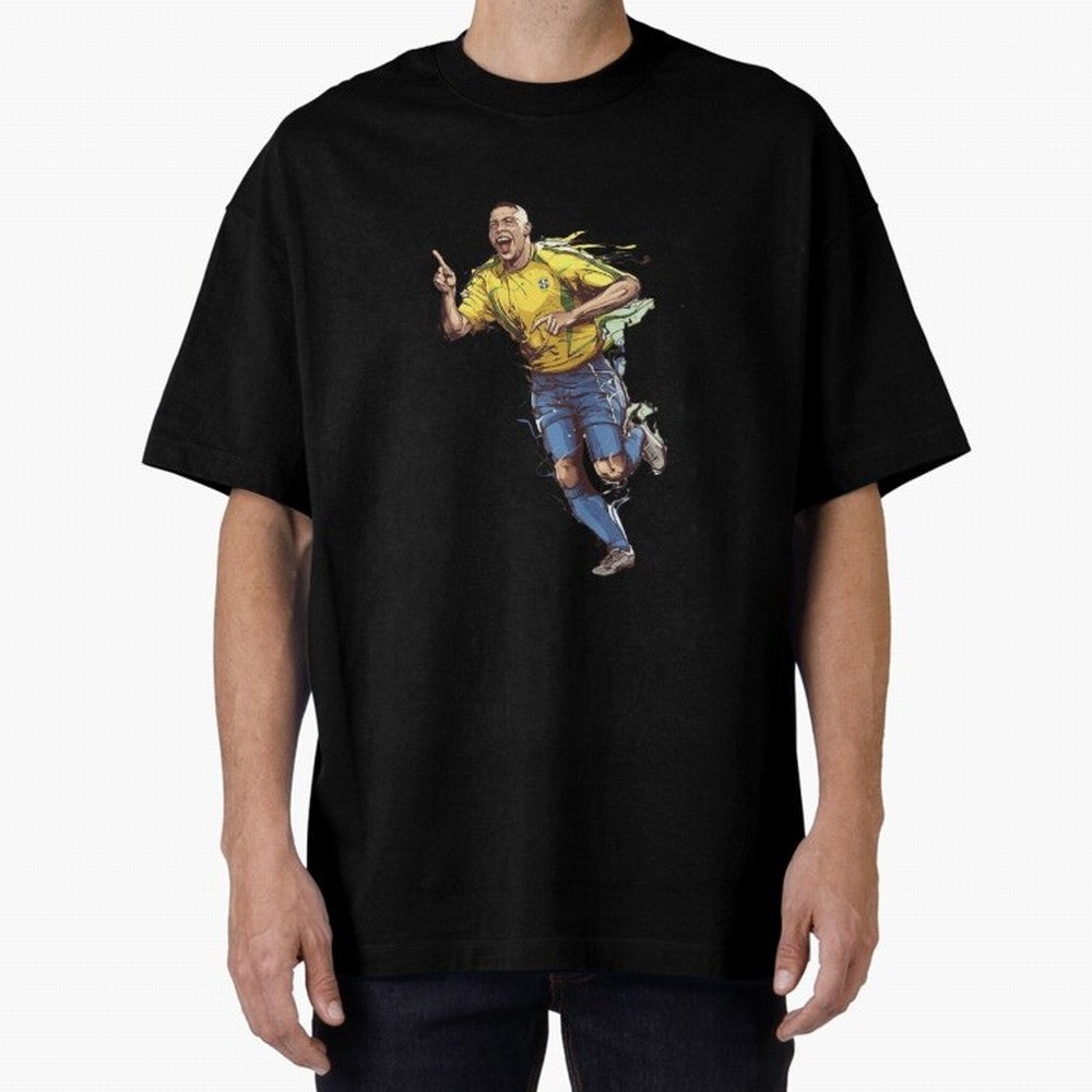 Brazilian Football Player from Milano Oversized T-Shirt Turn Every Weekend Toward FIFA World Cup 2026 Group Stage with Mbappe and Neymar, Brazil Energy, Stadium Memories, Football Loyalty, International Chants and Championship Tradition; Ideal for