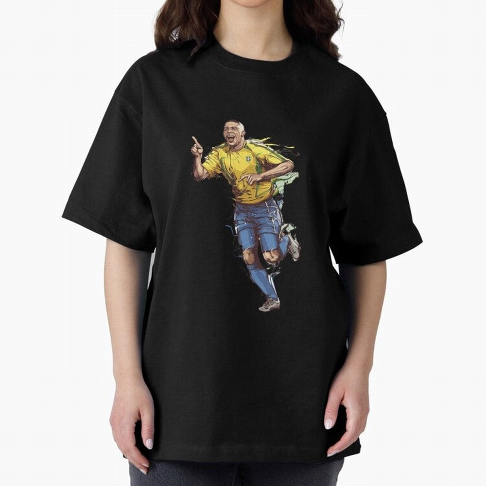 Brazilian Football Player from Milano Oversized T-Shirt Turn Every Weekend Toward FIFA World Cup 2026 Group Stage with Mbappe and Neymar, Brazil Energy, Stadium Memories, Football Loyalty, International Chants and Championship Tradition; Ideal for
