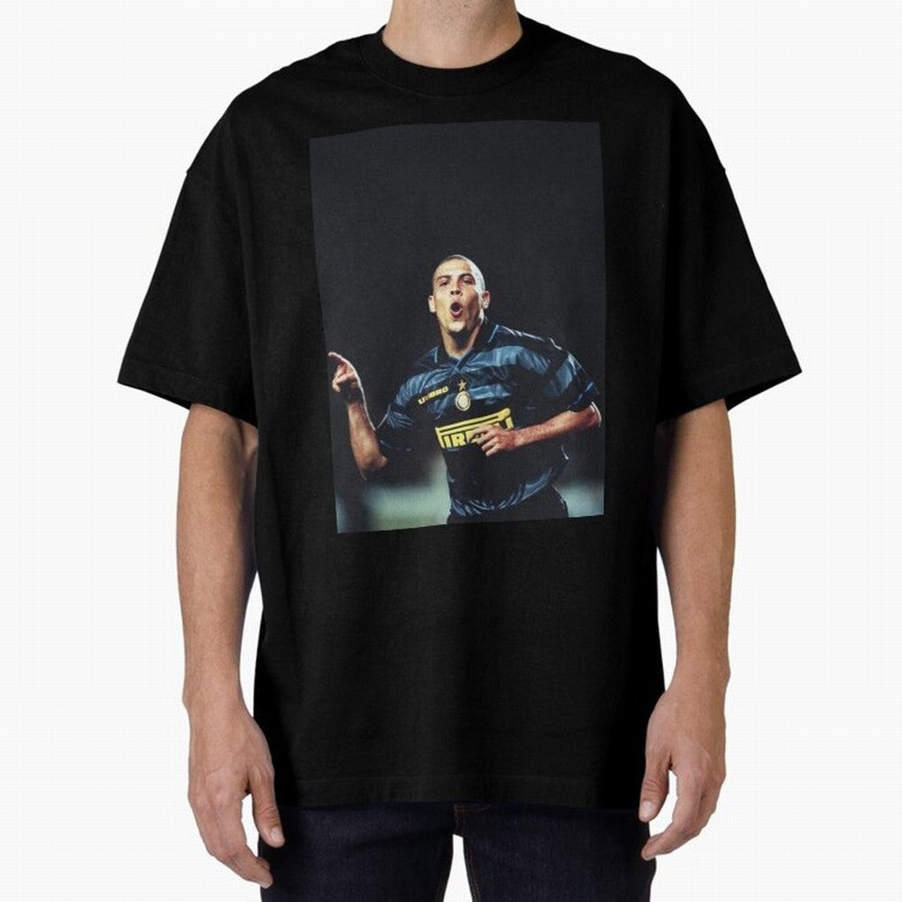IL FENOMENO Oversized T-Shirt Support FIFA World Cup 2026 USA Canada Mexico Spirit, Filled with Brazil, Haaland and Mbappe, Stadium Chants, National Pride, Trophy Dreams and Unforgettable Football Memories; Perfect for Supporters Who Want Bold