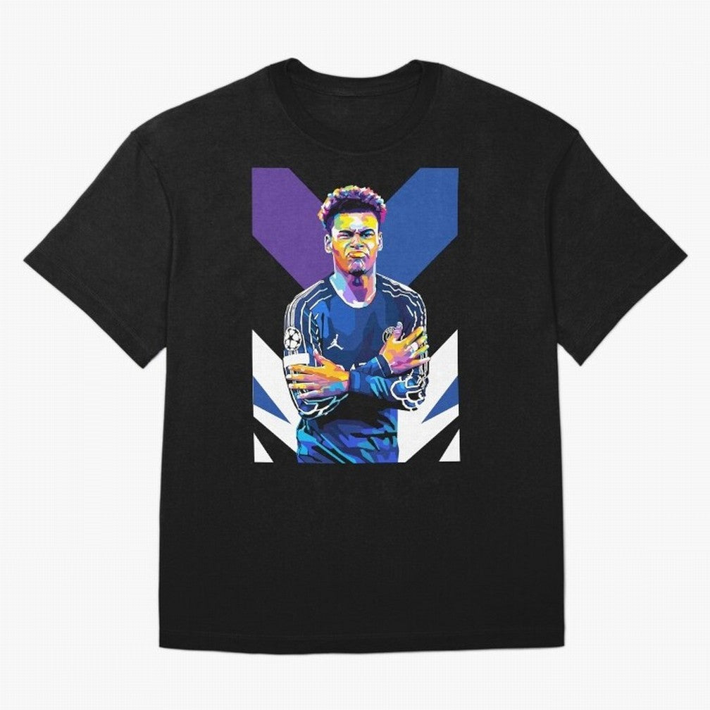 Desire Doue in WPAP Style Oversized T-Shirt Build Global Football Passion for FIFA World Cup 2026 USA Canada Mexico, Inspired by Mbappe and Neymar, Argentina, France and Brazil, Fan Favorite Moments, National Team Passion, Big Match Drama and