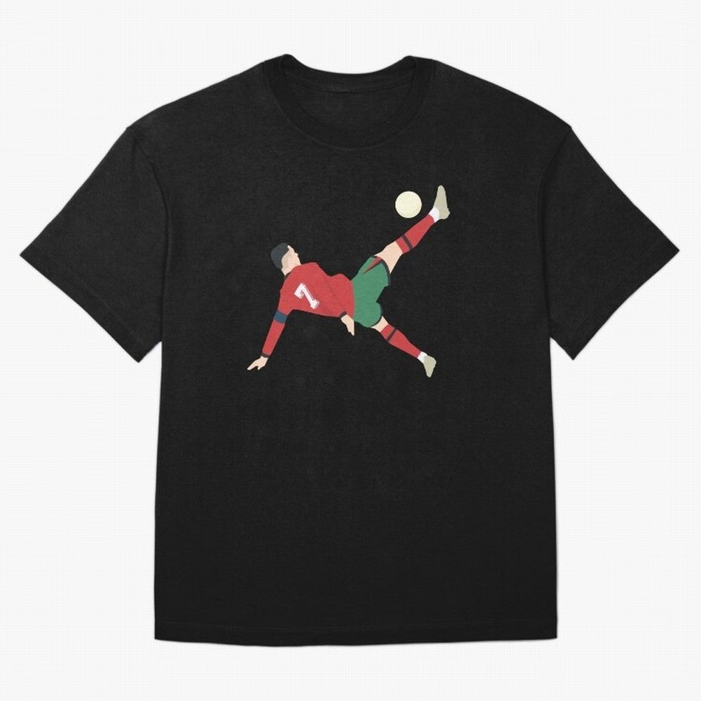 Cristiano Ronaldo CR7 Portugal Oversized T-Shirt Make Every Match About FIFA World Cup 2026 USA Canada Mexico Spirit, Highlighting England, Mbappe and Neymar, Champion Mindset, Group Stage Buzz, Knockout Tension and Passionate Fan Culture; Perfect