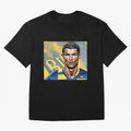 Ronaldo al nassr Oversized T-Shirt Live for the Drama of FIFA World Cup 2026 USA Canada Mexico for Fans of Neymar and England, France and Netherlands, Bringing Sports Nostalgia, International Competition, Famous Players and Unforgettable Victories;