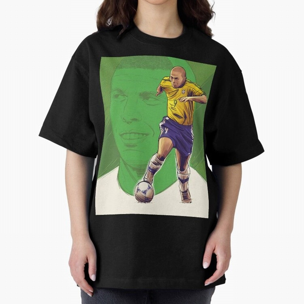 Wallpaper Ronaldo Nazario Oversized T-Shirt Honor the Beautiful Game during the FIFA World Cup 2026 Group Stage Journey through Neymar, Haaland and Cristiano Ronaldo Highlights, Argentina and Brazil Pride, Stadium Memories, Football Loyalty,
