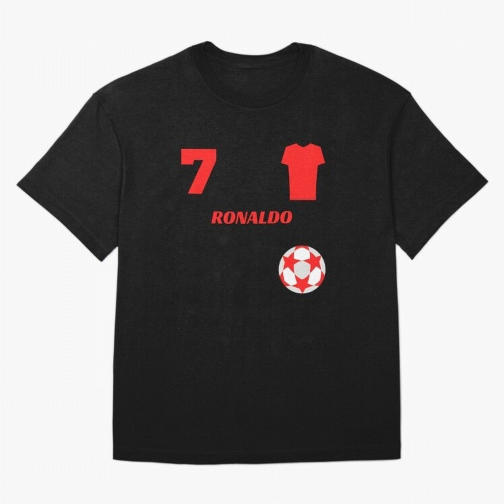 Ronaldo 7 - Man U Back to Manchester Oversized T-Shirt Celebrate the Stars of FIFA World Cup 2026 Group Stage for Fans of Neymar and Germany, Bringing Goal Celebration Energy, Supporter Heritage, Football Icons and Worldwide Tournament Joy; Perfect