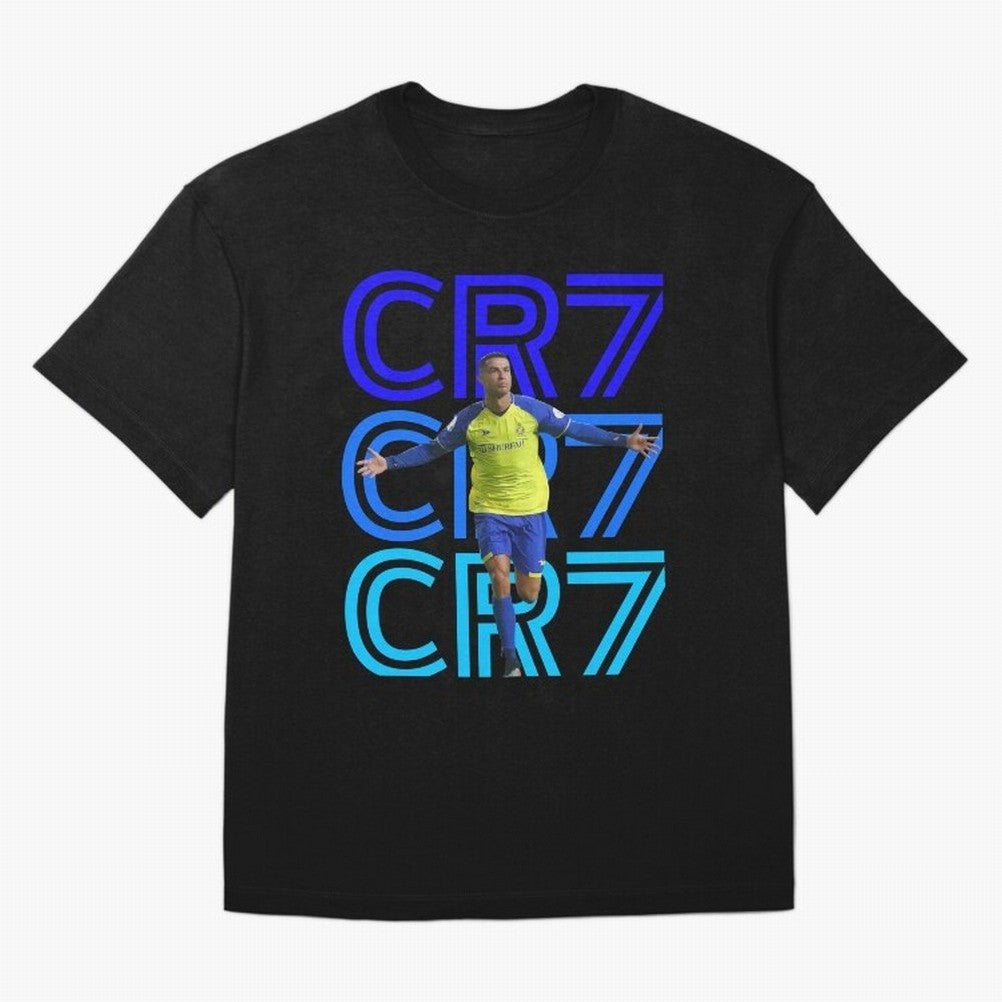 Christiano Ronaldo CR7 Oversized T-Shirt Represent Global Football Passion for FIFA World Cup 2026 Group Stage, Inspired by Neymar, Spain, Championship Spirit, Famous Goals, Roaring Crowds and International Football Unity; Made for Collectors Who