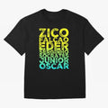Brazil 1982 zico socrates eder best team never to win world cup79 Oversized T-Shirt Keep Football History Alive during Global Football Passion for FIFA World Cup 2026, Highlighting Messi, Brazil, Supporter Pride, Iconic Celebrations, Legendary