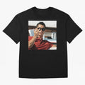 Ronaldo Oversized T-Shirt Capture Stadium Memories from FIFA World Cup 2026 USA Canada Mexico Spirit, with England, Messi, CR7 and Mbappe, Sports Nostalgia, International Competition, Famous Players and Unforgettable Victories; Ideal for Passionate