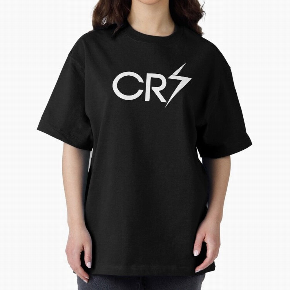 CR7 Ronaldo Oversized T-Shirt Enjoy Match Day Hype around FIFA World Cup 2026 USA Canada Mexico, Mbappe and Neymar, Spain, Vintage Soccer Flavor, Modern Football Stars, National Flags and Final Night Emotion; Great for Supporters Who Love Legendary