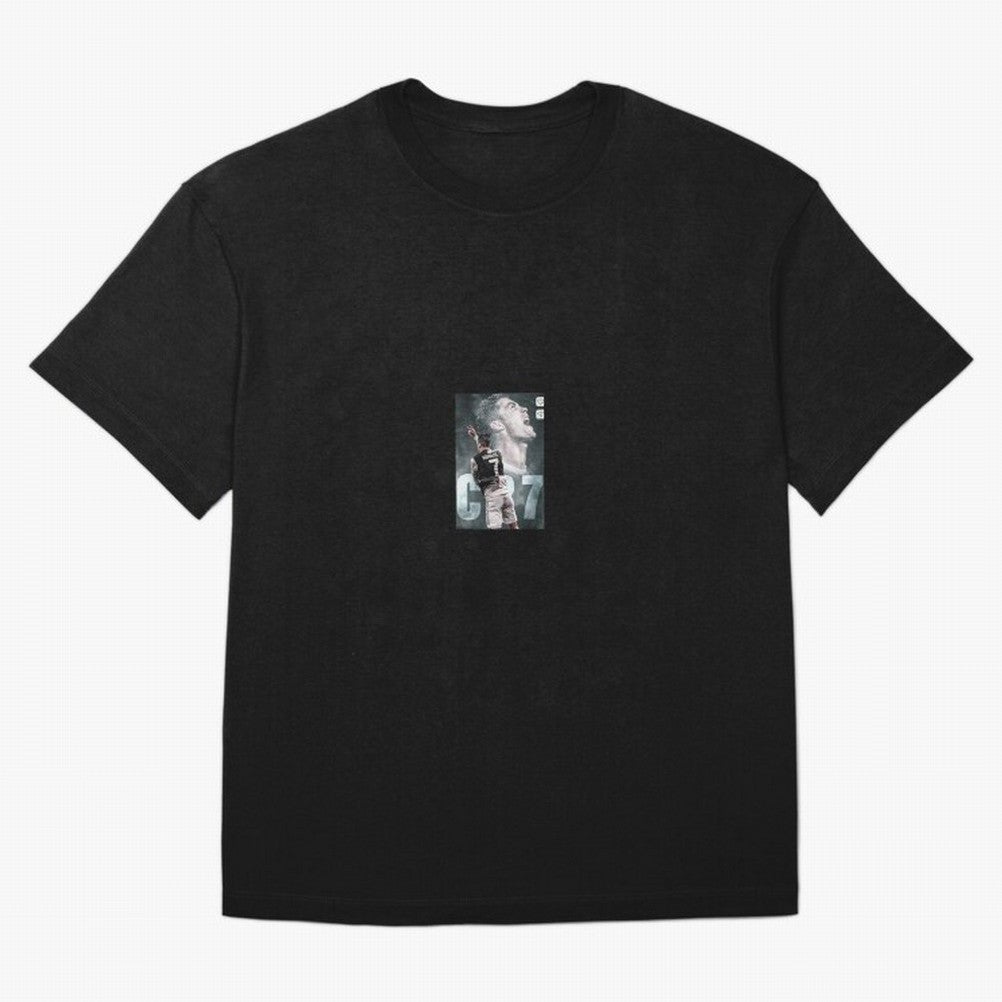Ronaldo sticker Oversized T-Shirt Get Ready for FIFA World Cup 2026 Group Stage for Fans of Neymar and Netherlands, Bringing Stadium Memories, Football Loyalty, International Chants and Championship Tradition; Ideal for Fans Who Follow Messi,