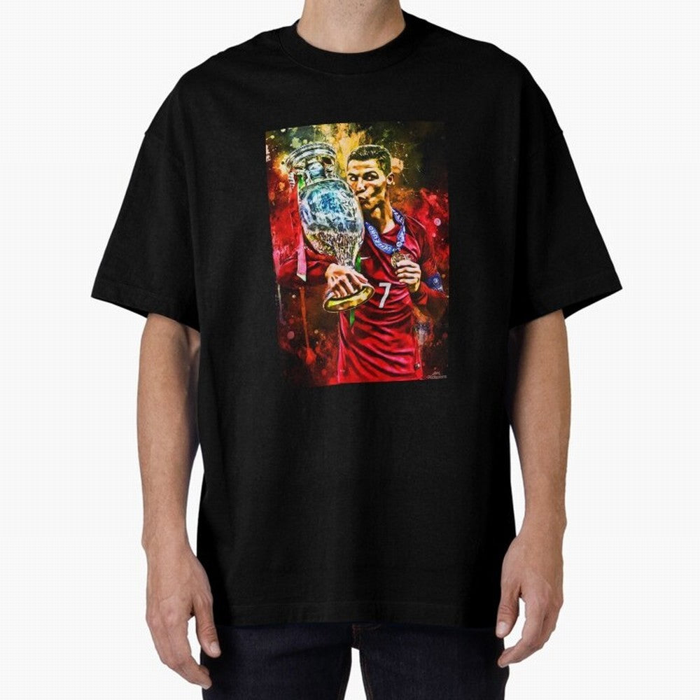 Christiano Ronaldo Oversized T-Shirt Bring Legendary Rivalry Energy to Match Day Hype around FIFA World Cup 2026 USA Canada Mexico, Messi and Cristiano Ronaldo, Netherlands, Tournament Hype, Historic Matchups, Family Viewing Parties and Global