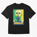 Ronaldo - BRAZIL Oversized T-Shirt Make the Season About FIFA World Cup 2026 USA Canada Mexico Capturing CR7, France Energy, Football Festival Excitement, Trophy Ambitions, Country Rivalries and Star Player Buzz; Great for Supporters Who Love