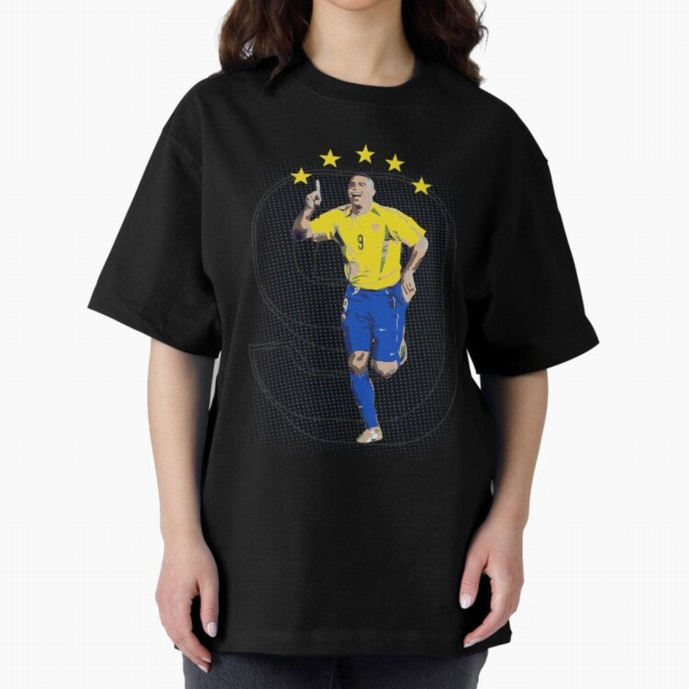 Ronaldo Fenomeno Oversized T-Shirt Show Your Love for the FIFA World Cup 2026 USA Canada Mexico Journey through Neymar, Haaland and Cristiano Ronaldo Highlights, Portugal Pride, Stadium Chants, National Pride, Trophy Dreams and Unforgettable