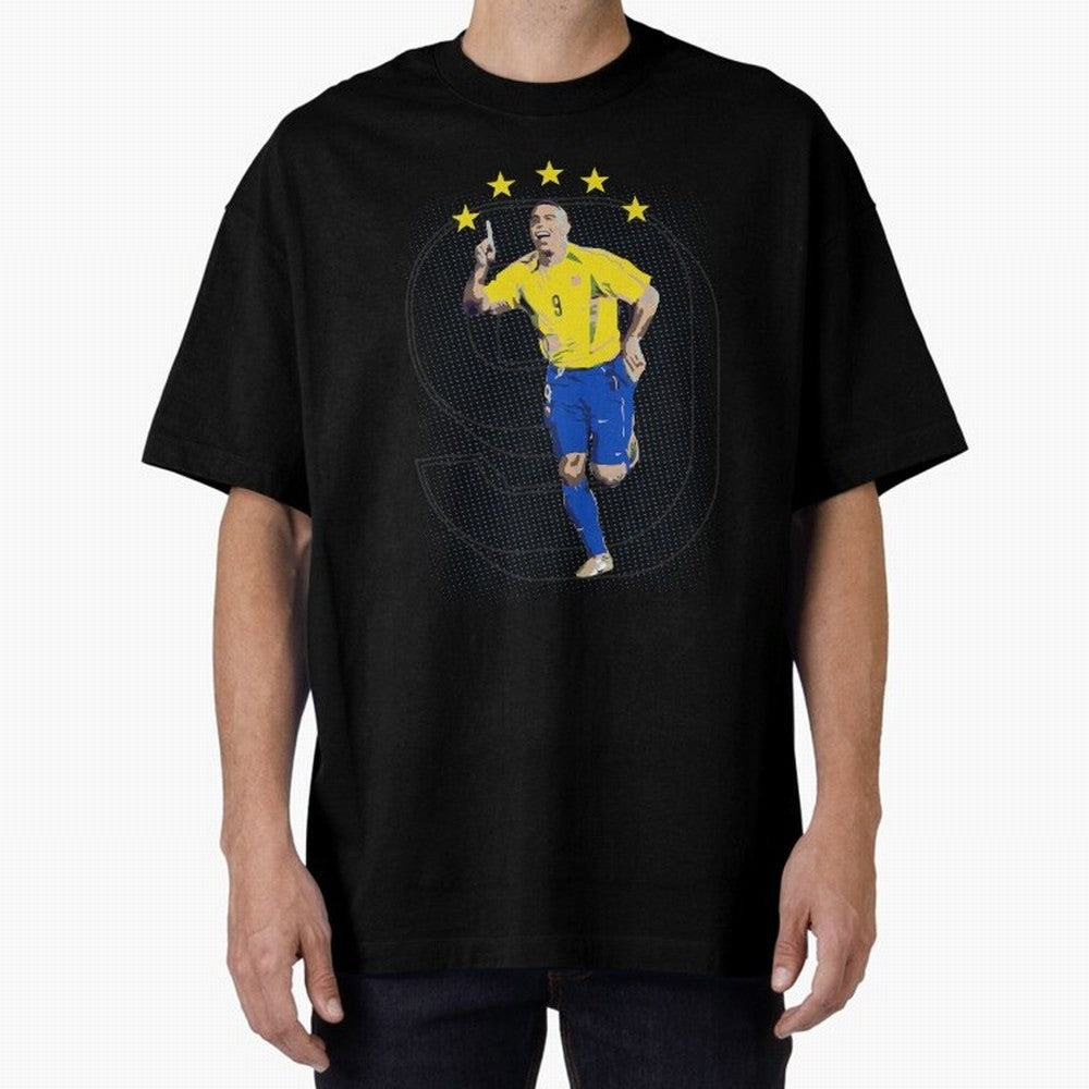 Ronaldo Fenomeno Oversized T-Shirt Show Your Love for the FIFA World Cup 2026 USA Canada Mexico Journey through Neymar, Haaland and Cristiano Ronaldo Highlights, Portugal Pride, Stadium Chants, National Pride, Trophy Dreams and Unforgettable