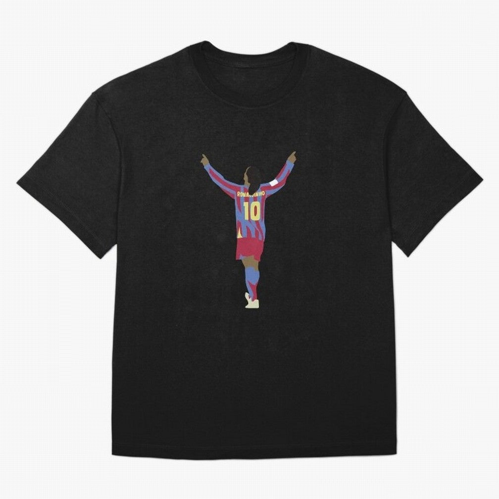 Ronaldinho FC Barcelona Oversized T-Shirt Show Up for the Glory of Global Football Passion for FIFA World Cup 2026 Group Stage, Built around Neymar, Germany, Game Day Rituals, Football Legends, Country Pride and the Road to the Final; Great for