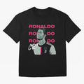 Ronaldo Oversized T-Shirt Keep Football History Alive during Global Football Passion for FIFA World Cup 2026 USA Canada Mexico, Built around Messi and Cristiano Ronaldo, Brazil, Championship Spirit, Famous Goals, Roaring Crowds and International