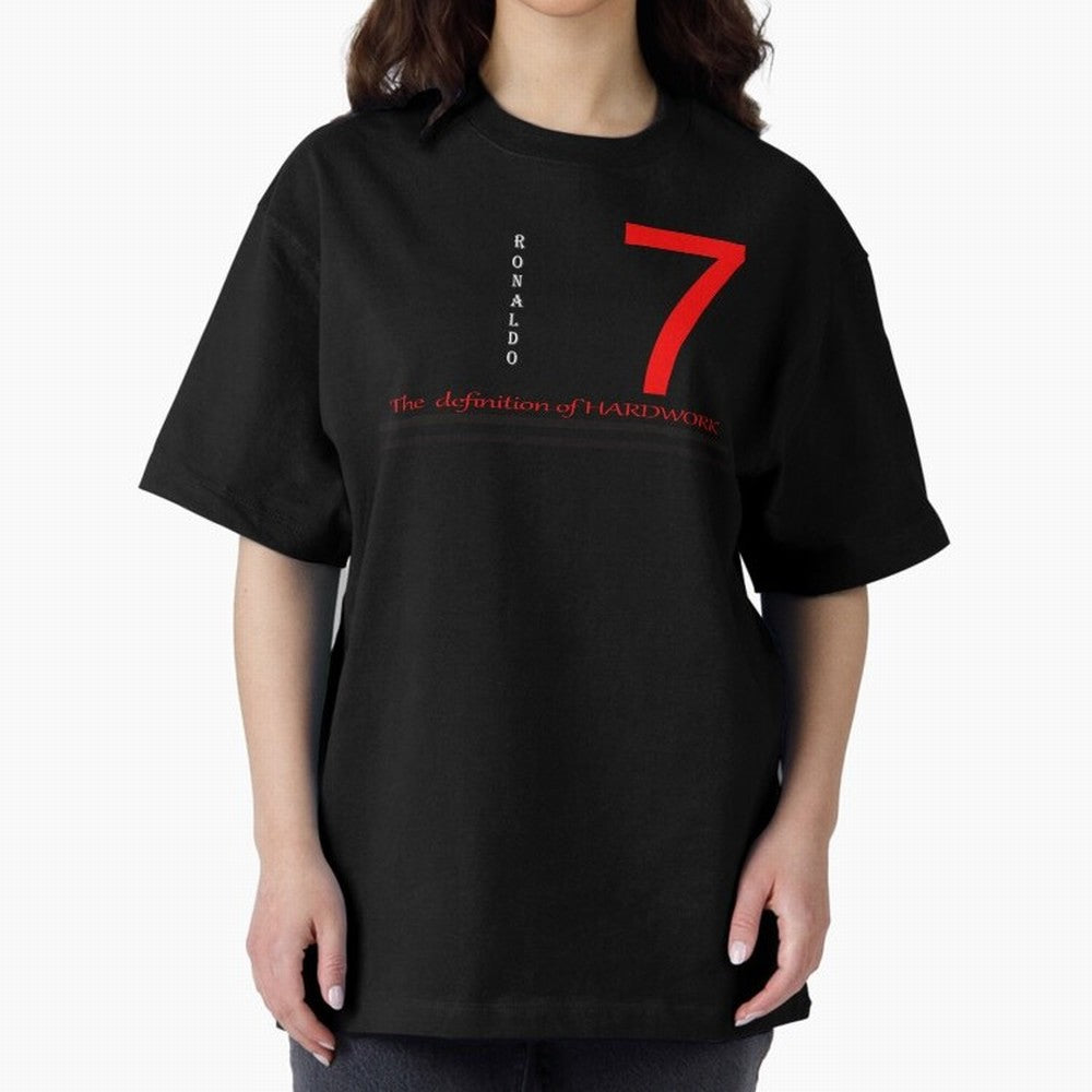 Christiano Ronaldo T-shirts Oversized T-Shirt Follow the Final Road of the FIFA World Cup 2026 Group Stage Journey through Mbappe and Neymar Highlights, England Pride, Classic Soccer Heritage, Championship Pressure, Fan Loyalty and International