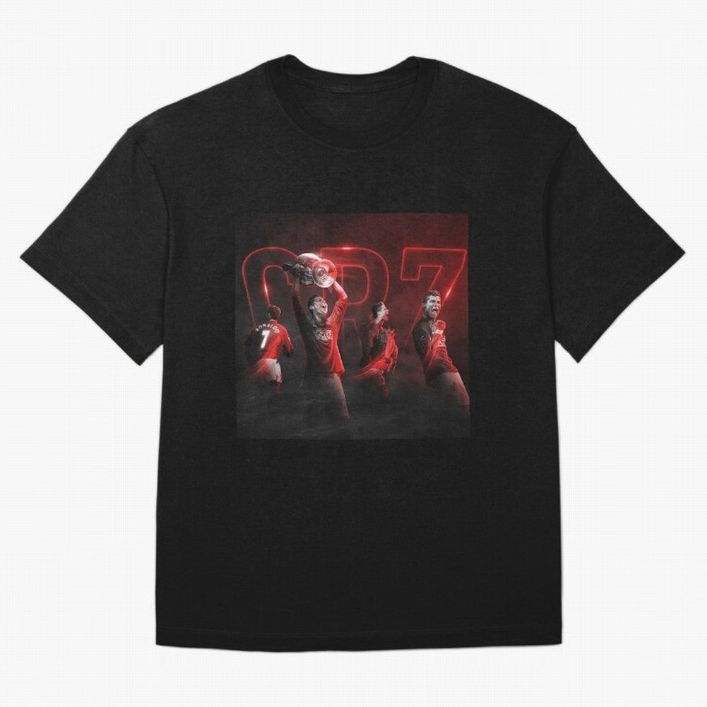 Cristiano Ronaldo in Manchester United Oversized T-Shirt Discover Match Day Hype around FIFA World Cup 2026 USA Canada Mexico, Neymar, Germany, Soccer Culture, Superstar Moments, National Team Dreams and Competitive Fire; Ideal for Passionate Fans