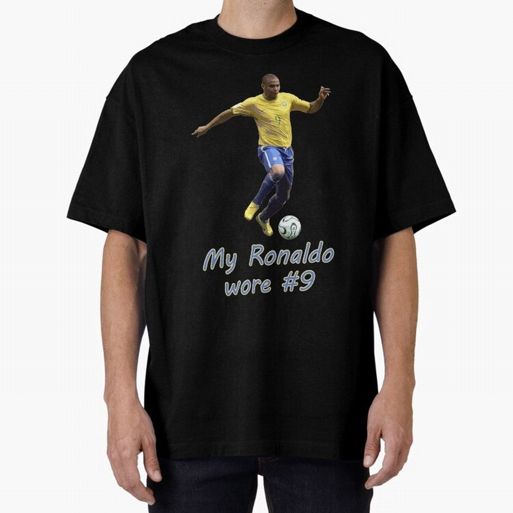 The True Ronaldo Oversized T-Shirt Bring International Match Energy to FIFA World Cup 2026 USA Canada Mexico Featuring Messi, Neymar and Mbappe, Brazil Energy, Football History, Final Match Energy, Crowd Noise and Once in a Lifetime Moments; Ideal
