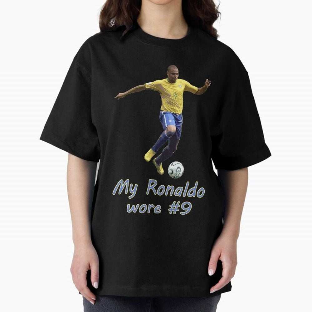 The True Ronaldo Oversized T-Shirt Bring International Match Energy to FIFA World Cup 2026 USA Canada Mexico Featuring Messi, Neymar and Mbappe, Brazil Energy, Football History, Final Match Energy, Crowd Noise and Once in a Lifetime Moments; Ideal