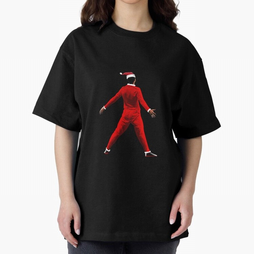 All I Want For Christmas Is Siuuu CR7 fans Christian Ronaldo Xmas Oversized T-Shirt Celebrate the Stars of FIFA World Cup 2026 USA Canada Mexico for Fans of CR7 and Messi and Germany, Bringing Worldwide Fan Energy, Dramatic Goals, Stadium Lights