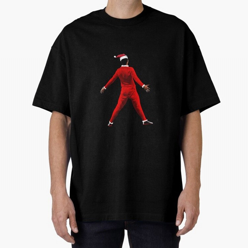 All I Want For Christmas Is Siuuu CR7 fans Christian Ronaldo Xmas Oversized T-Shirt Celebrate the Stars of FIFA World Cup 2026 USA Canada Mexico for Fans of CR7 and Messi and Germany, Bringing Worldwide Fan Energy, Dramatic Goals, Stadium Lights