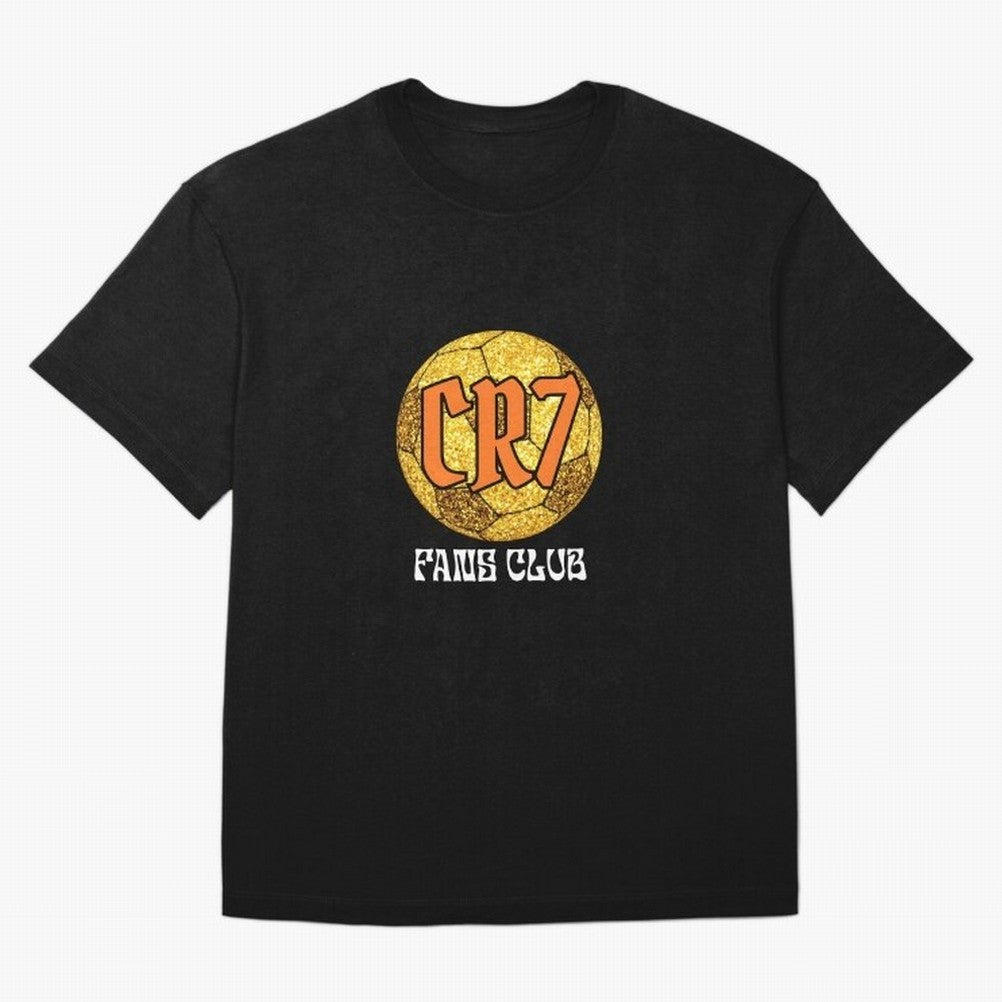 CR7 BLK3 Oversized T-Shirt Celebrate Global Passion for FIFA World Cup 2026 Group Stage Spirit, Centered on Germany, Neymar, Haaland and Cristiano Ronaldo, Football Festival Excitement, Trophy Ambitions, Country Rivalries and Star Player Buzz;