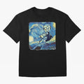 Ronaldo Ronaldo Van Gogh Style Oversized T-Shirt Make Memories around FIFA World Cup 2026 Group Stage for Fans of Messi and Cristiano Ronaldo and Argentina, France and Brazil, Bringing Football Festival Excitement, Trophy Ambitions, Country