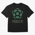 Mexico 70 World Cup Oversized T-Shirt Turn Every Weekend Toward FIFA World Cup 2026 USA Canada Mexico Connected to Haaland and Mbappe, Brazil, Portugal and Argentina Energy, Sports Nostalgia, International Competition, Famous Players and
