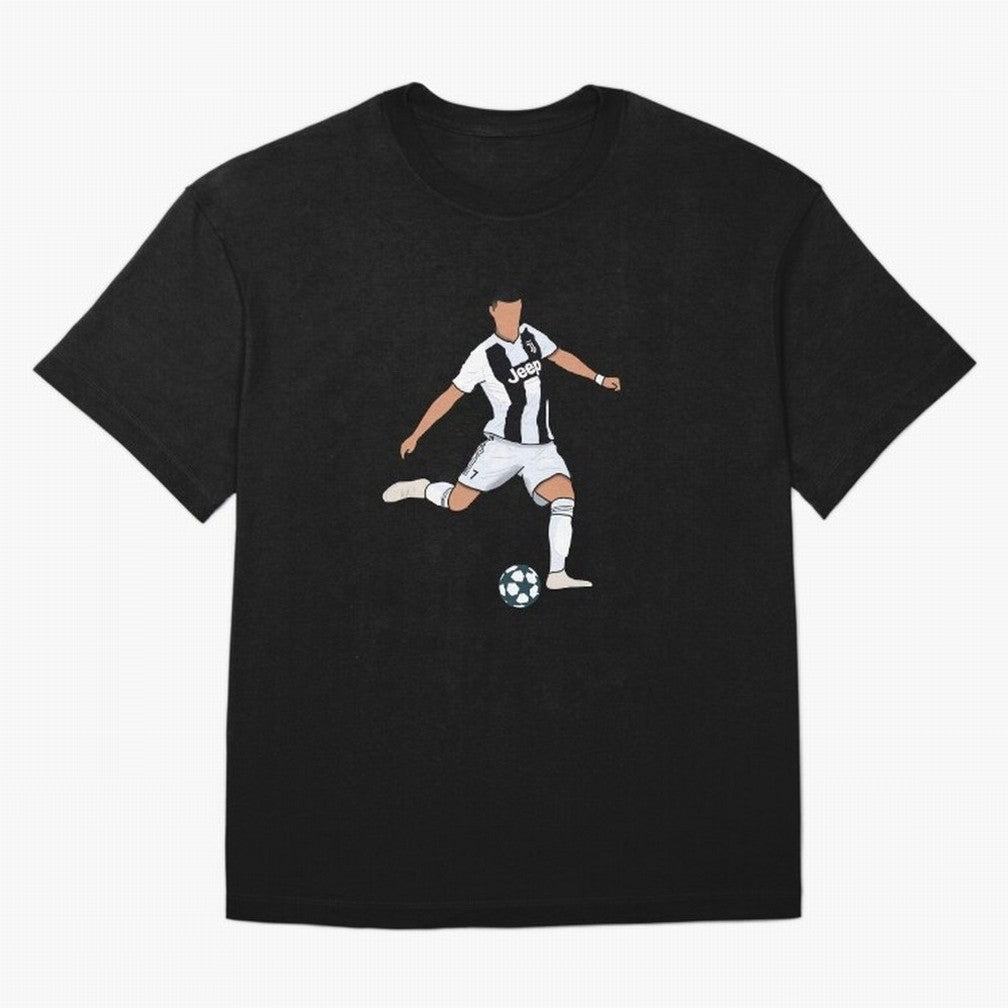 Ronaldo Oversized T-Shirt Stand Out with Spirit from FIFA World Cup 2026 Group Stage Spirit, with Argentina and Brazil, Haaland and Mbappe, Match Day Excitement, Supporter Culture, Golden Goals and Global Football Passion; Perfect for Fans,