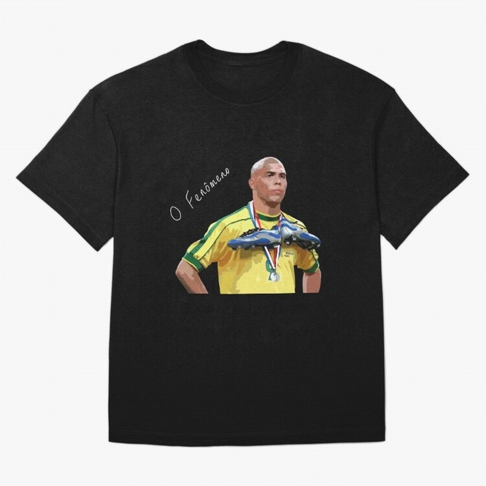 Ronaldo Il Fenomeno Oversized T-Shirt Discover Match Day Hype around FIFA World Cup 2026 USA Canada Mexico, Messi, CR7 and Mbappe, Argentina and Brazil, Game Day Rituals, Football Legends, Country Pride and the Road to the Final; Ideal for