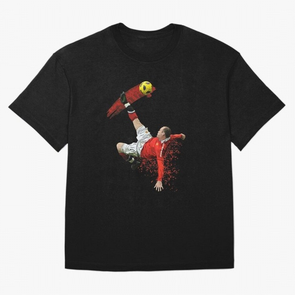 Wayne Rooney Oversized T-Shirt Celebrate the Stars of FIFA World Cup 2026 for Fans of Haaland and Spain, Bringing Match Day Excitement, Supporter Culture, Golden Goals and Global Football Passion; Ideal for Fans Who Follow Messi, Cristiano Ronaldo,