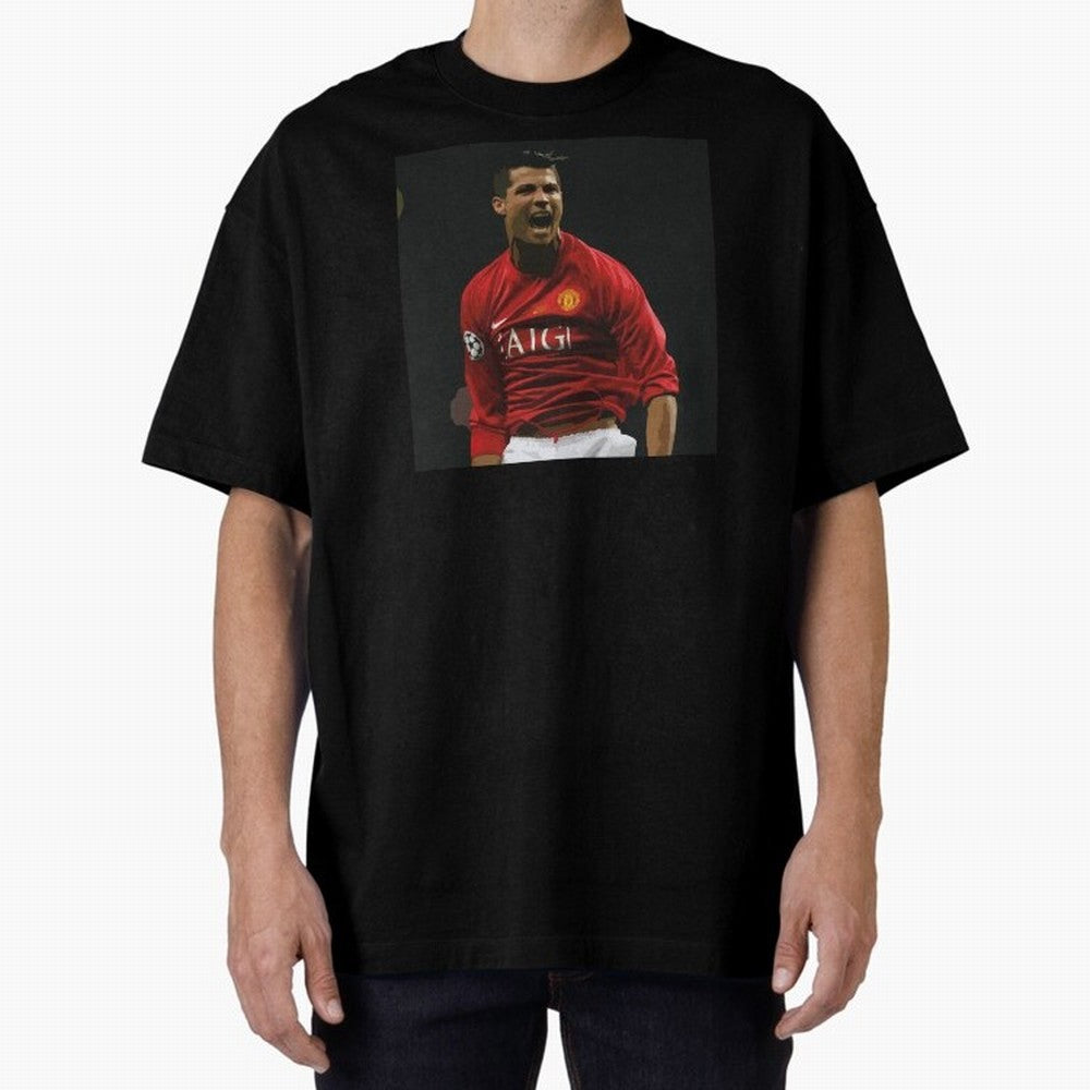 The Manchester United bug 2008 Oversized T-Shirt Represent Fans Who Live for Match Day Hype around FIFA World Cup 2026 Group Stage, Mbappe, Portugal, Football Passion, Legendary Performances, Festival Vibes and Supporter Community; Great for Watch