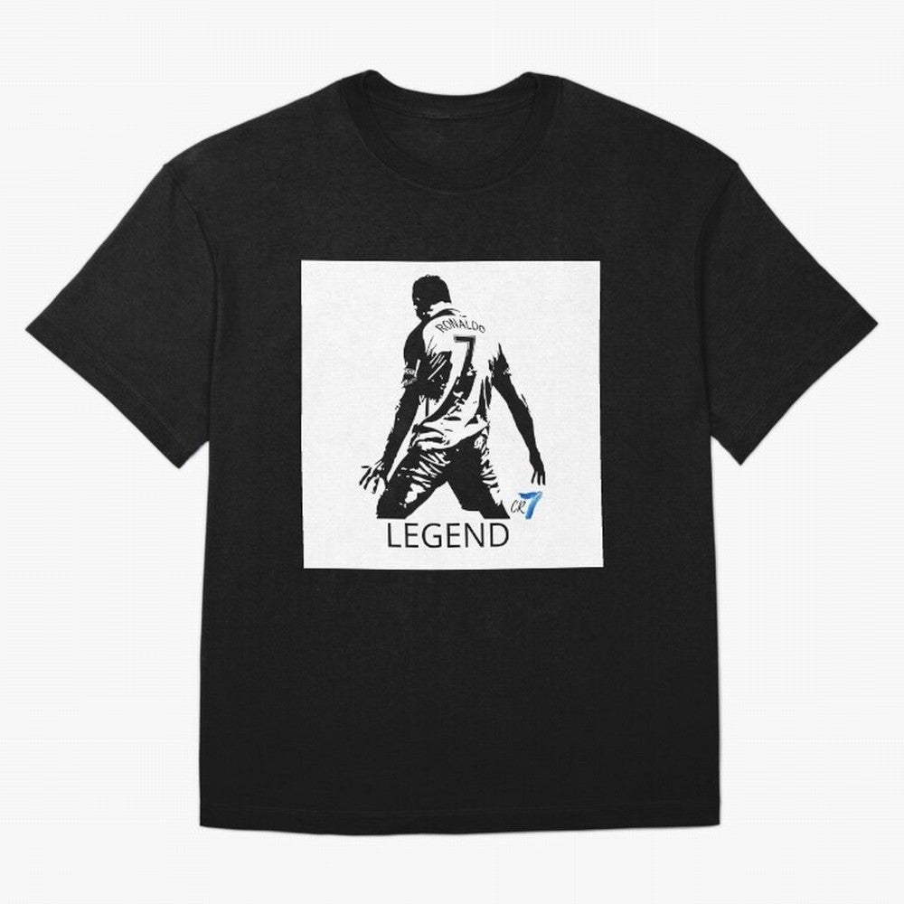 RONALDO legend CR7 Oversized T-Shirt Turn Football Passion into FIFA World Cup 2026 Celebrating Messi and Cristiano Ronaldo, Spain Energy, Global Supporter Spirit, Legendary Goals, National Colors and Tournament Celebration; Great for Supporters