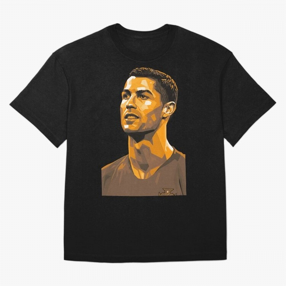 Ronaldo Oversized T-Shirt Cheer for FIFA World Cup 2026 Capturing CR7 and Messi, Brazil Energy, Classic Soccer Heritage, Championship Pressure, Fan Loyalty and International Pride; Made for Die Hard Supporters, Soccer Lovers, Game Day Photos and