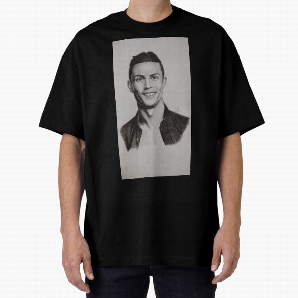 CR7 Oversized T-Shirt Carry National Pride through Match Day Hype around FIFA World Cup 2026 Group Stage, Mbappe and Neymar, Spain, Champion Mindset, Group Stage Buzz, Knockout Tension and Passionate Fan Culture; Made for Die Hard Supporters,