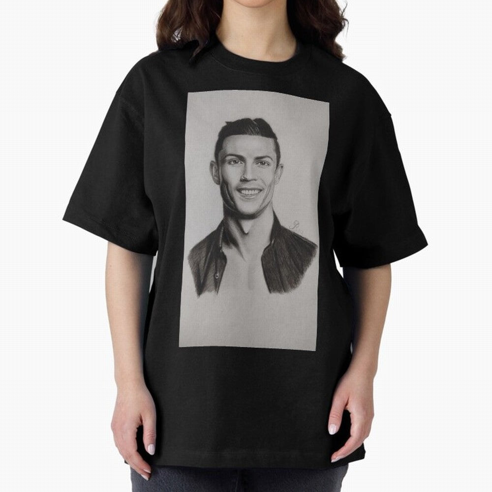 CR7 Oversized T-Shirt Carry National Pride through Match Day Hype around FIFA World Cup 2026 Group Stage, Mbappe and Neymar, Spain, Champion Mindset, Group Stage Buzz, Knockout Tension and Passionate Fan Culture; Made for Die Hard Supporters,