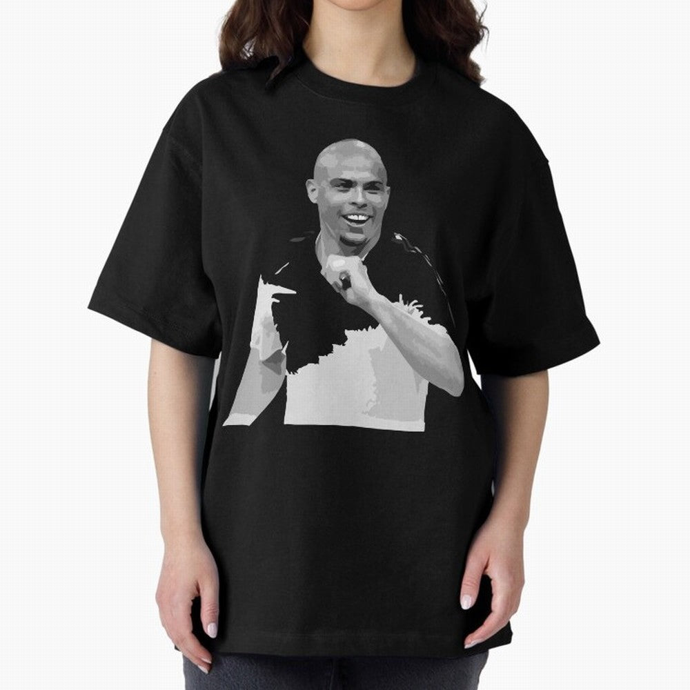 R9 Ronaldo Oversized T-Shirt Relive Legendary Nights from FIFA World Cup 2026 Group Stage Spirit, Made for Spain, Mbappe, Tournament Hype, Historic Matchups, Family Viewing Parties and Global Sports Pride; Ideal for Football Dads, Football Moms,