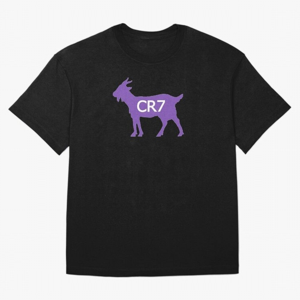 CR7 GOAT Purple Oversized T-Shirt Create the FIFA World Cup 2026 Journey through Haaland Highlights, England and Germany Pride, Soccer Culture, Superstar Moments, National Team Dreams and Competitive Fire; Made for Die Hard Supporters, Soccer