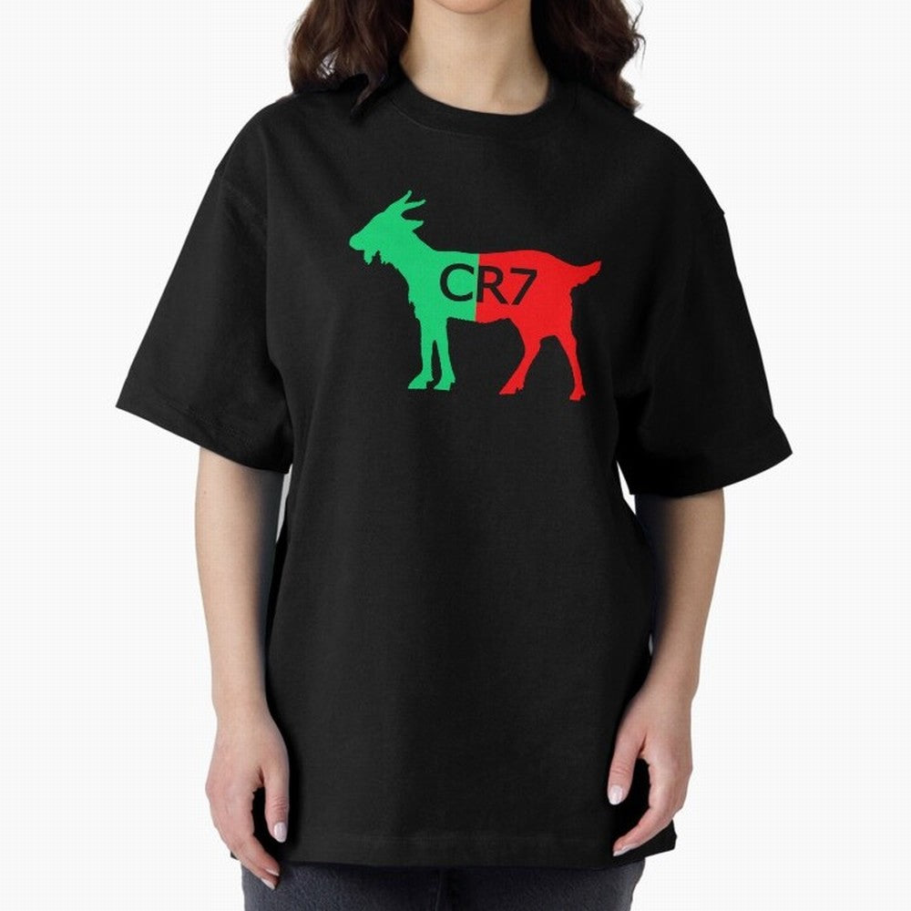 CR7 GOAT Tuga Oversized T-Shirt Bring Trophy Dreams to the FIFA World Cup 2026 USA Canada Mexico Journey through Haaland Highlights, Portugal Pride, Stadium Memories, Football Loyalty, International Chants and Championship Tradition; Built for