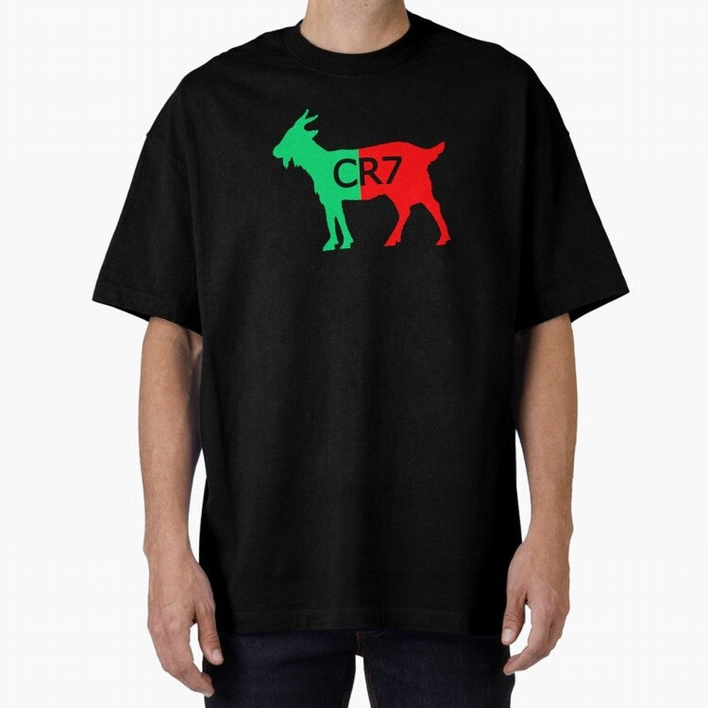 CR7 GOAT Tuga Oversized T-Shirt Bring Trophy Dreams to the FIFA World Cup 2026 USA Canada Mexico Journey through Haaland Highlights, Portugal Pride, Stadium Memories, Football Loyalty, International Chants and Championship Tradition; Built for