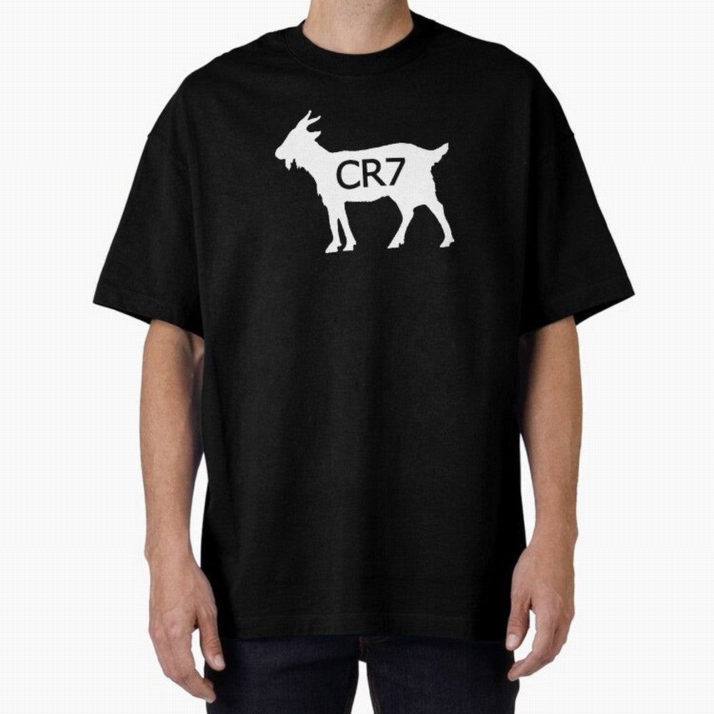 CR7 GOAT Oversized T-Shirt Support the Legends of FIFA World Cup 2026 Spirit, Made for Argentina and Brazil, CR7, Champion Mindset, Group Stage Buzz, Knockout Tension and Passionate Fan Culture; Made for Collectors Who Enjoy Iconic Players, Country