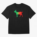 CR7 GOAT Tuga 3 Oversized T-Shirt Celebrate Football Heritage in Global Football Passion for FIFA World Cup 2026 USA Canada Mexico, Celebrating Messi and Cristiano Ronaldo, Argentina, Classic Soccer Heritage, Championship Pressure, Fan Loyalty and