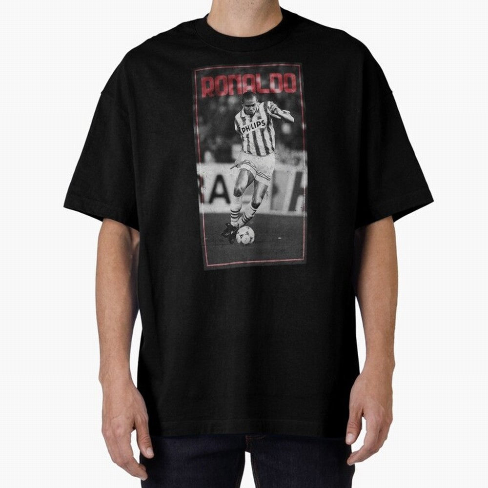 Wallpaper Ronaldo Luis Nazario de Lima Oversized T-Shirt Turn Up for Global Football Passion for FIFA World Cup 2026 Group Stage, Connected to Neymar, Haaland and Cristiano Ronaldo, France, Soccer Culture, Superstar Moments, National Team Dreams
